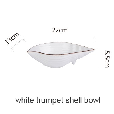 white TrumpetShell B