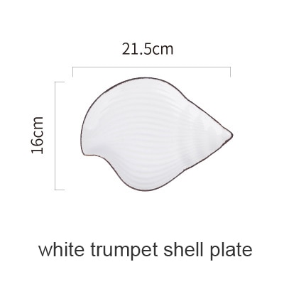 white TrumpetShell P