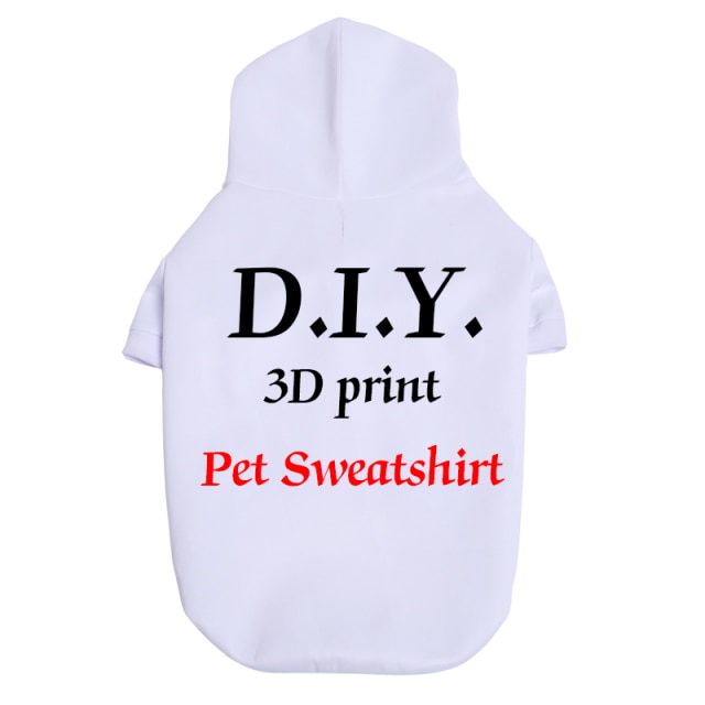 DIY Pet Sweatshirt