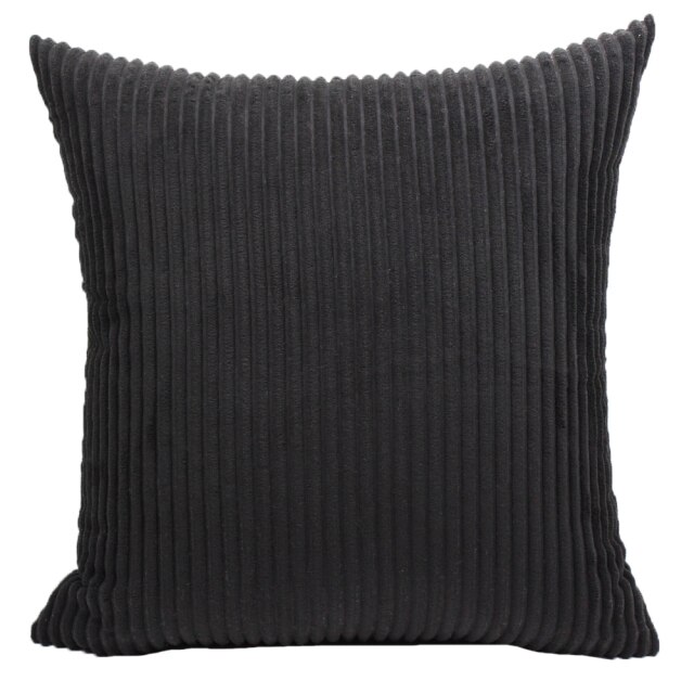 Black cushion cover