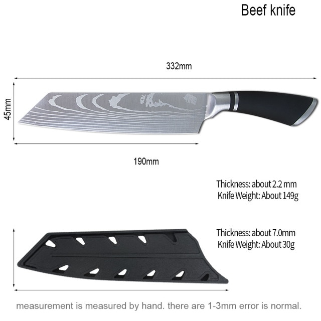 S.8 cooking knife