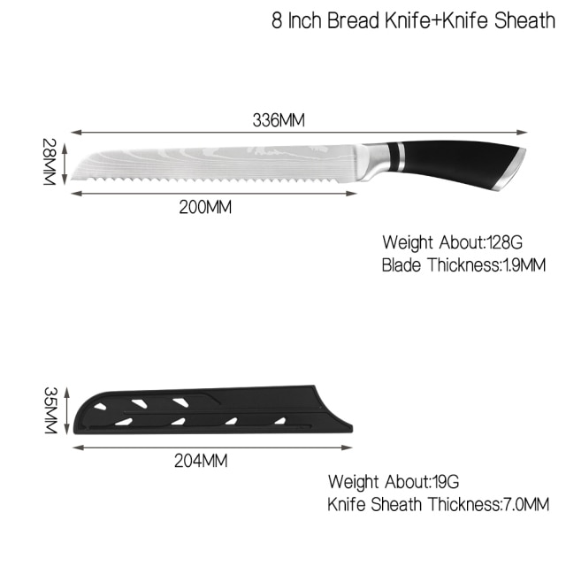 H.8 bread knife