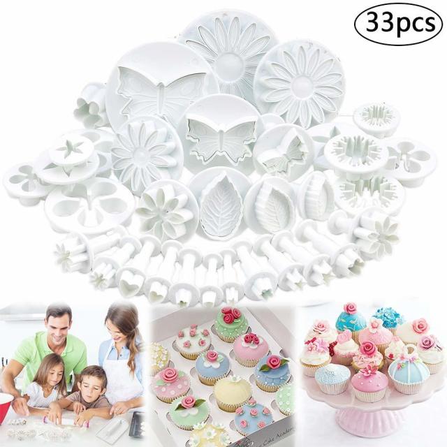 33pcs cookie mold