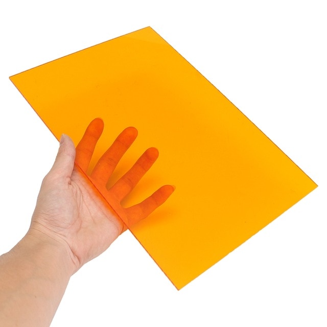 Transparent orange