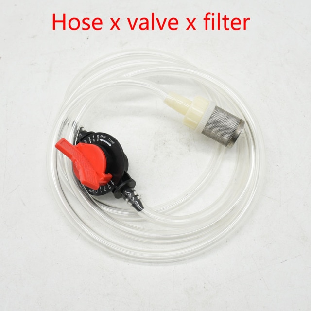 Hose valve filter