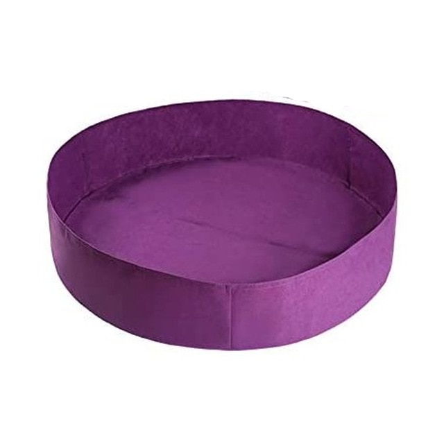 Purple round bag