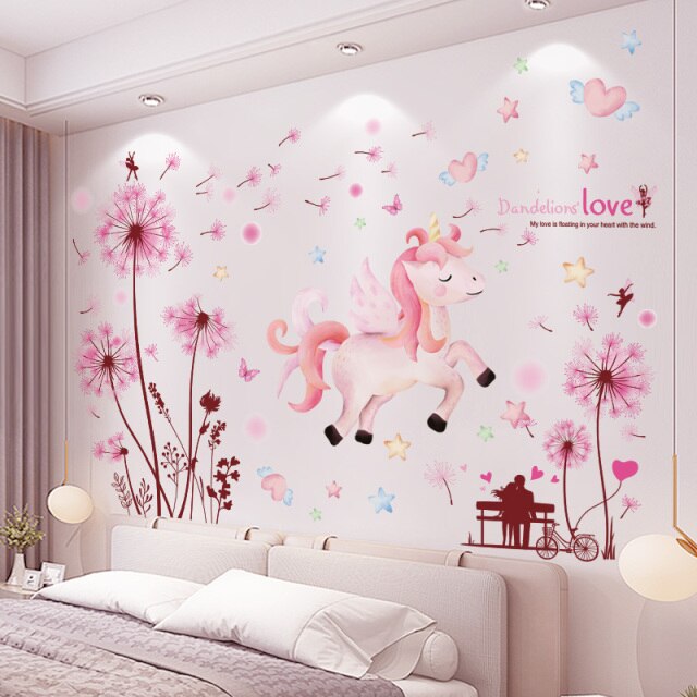 unicorn and flower