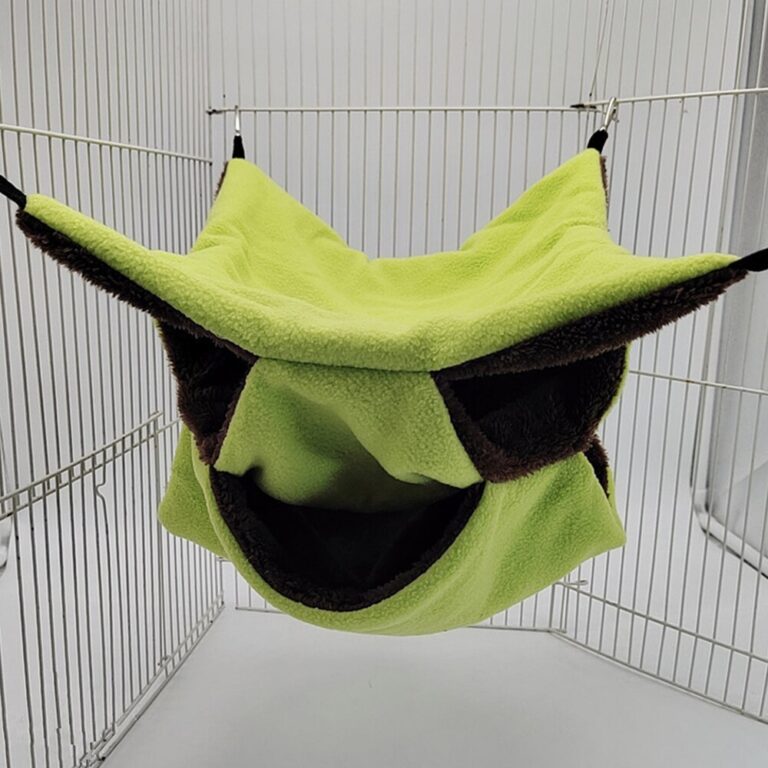 Hörcsög Függőmadarak Madárfüggő Ház Kisállatok Mókus Pamut Függőágyak Nesters Kétrétegű Patkány Meleg - Image 3