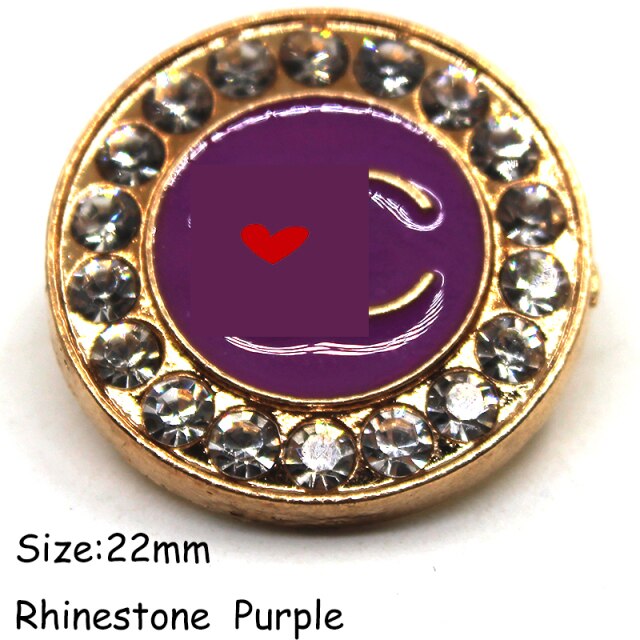 Rhinestone purple