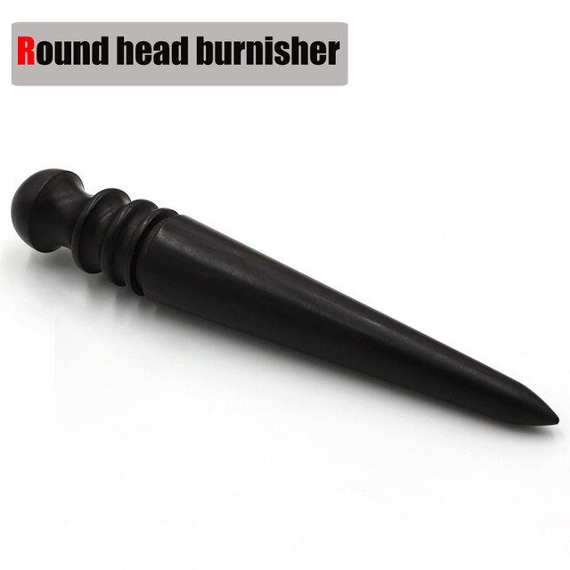 Round head burnisher