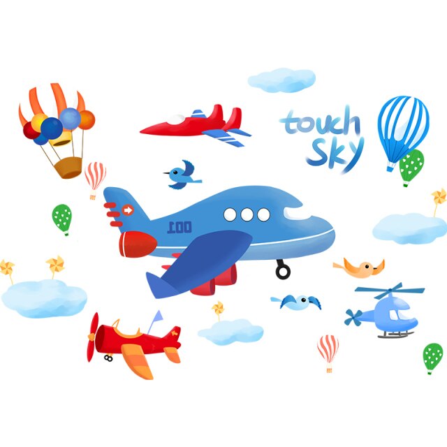 airplane sticker