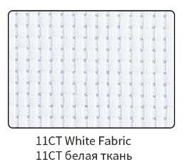 11CT White Fabric