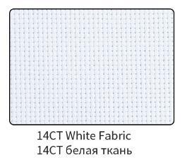 14CT White Fabric