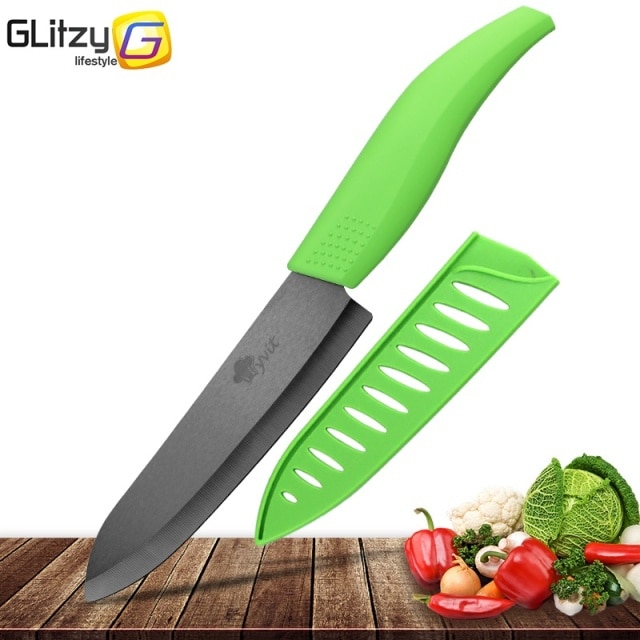 GREEN 6 INCH KNIFE