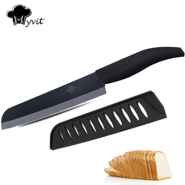 BLACK BREAD KNIFE