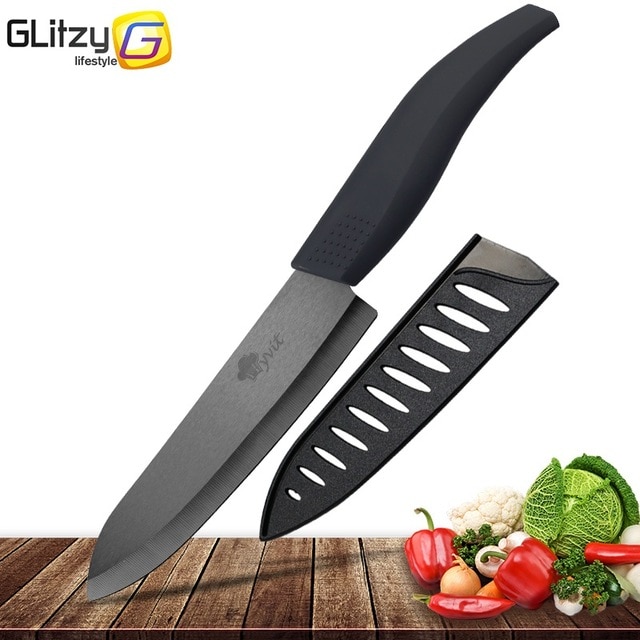 BLACK 6 INCH KNIFE