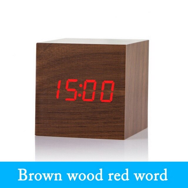 Brown wood red
