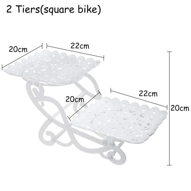 2 Tiers Square Bike