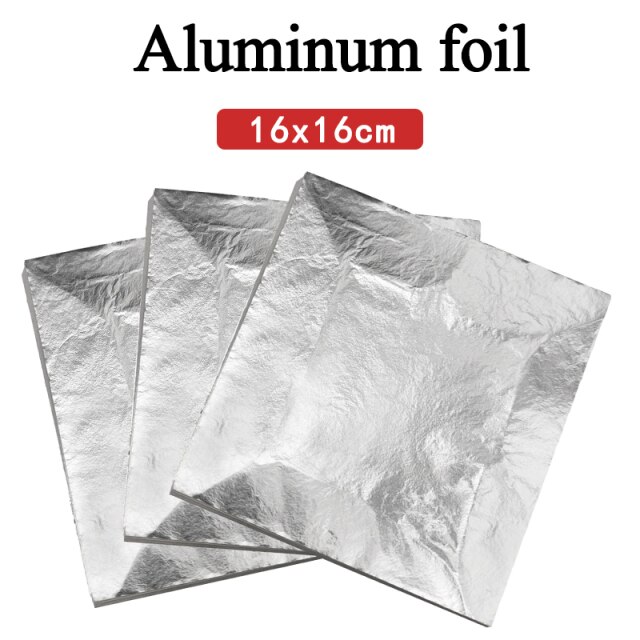 100pcs aluminum leaf