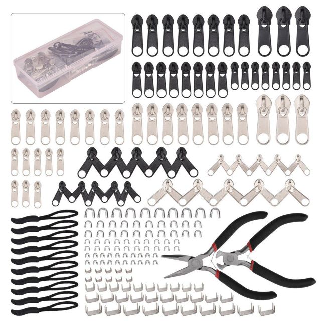 197pcs Zipper Kit