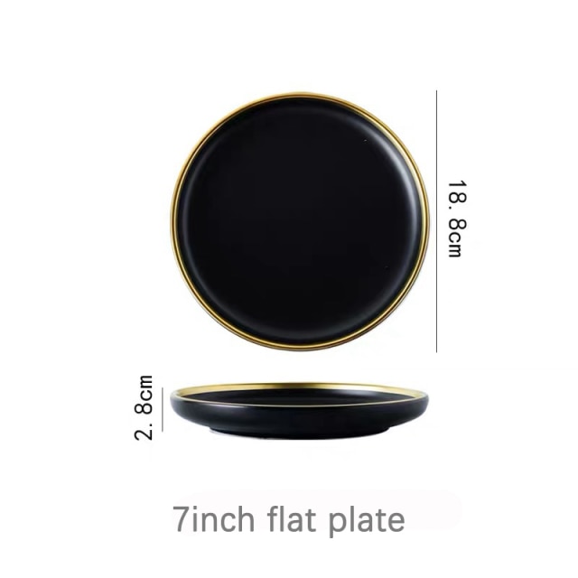 7 inch shallow plate