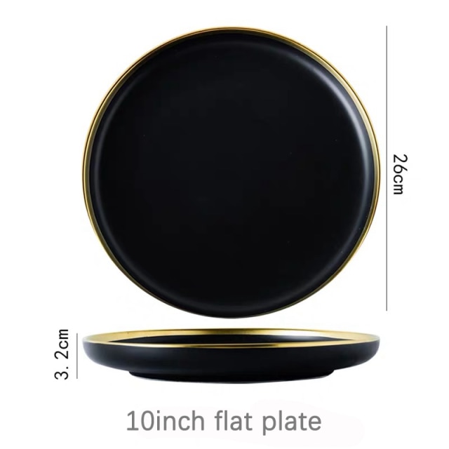 10inch shallow plate