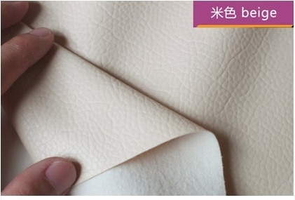 Buulqo Embossed Nice PU leather fabric, upholstery PU leather fabric large  decoration cloth car upholstery leather