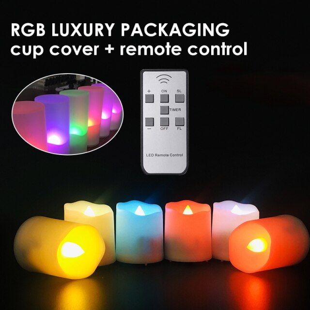 6PCS RGB