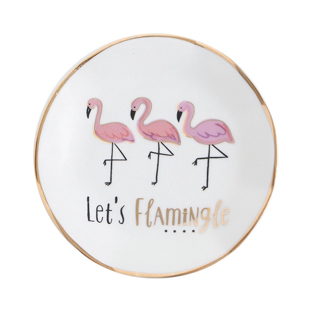 Round Flamingo