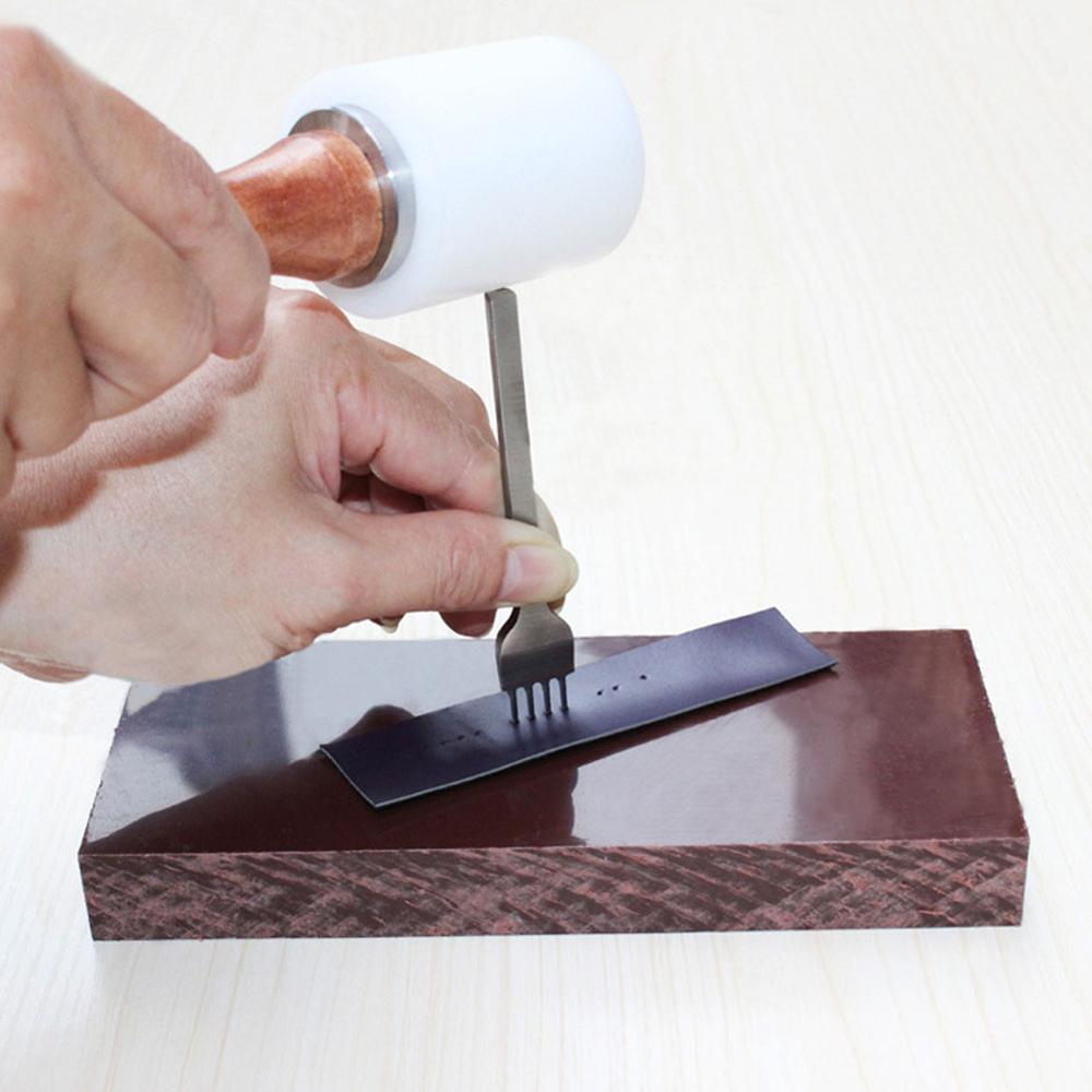 Leather-Carving-Hammer-DIY-Craft-Cowhide-Punch-Cutting-Nylon-HammerLeathercraft-Carving-Tool-with-Wood-Handle Falfestés Moduláris Kék Kép Művészet Fali Dekoráció Bőrfaragó Kalapács Diy Kézműves Marhabőr Lyukasztó Nylon Eszköz Fa Nyéllel - Image 2