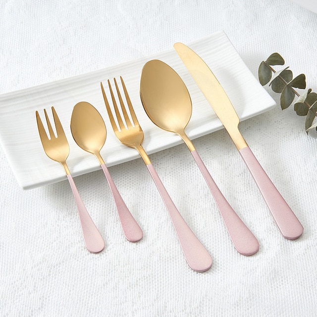 pink gold 5pcs