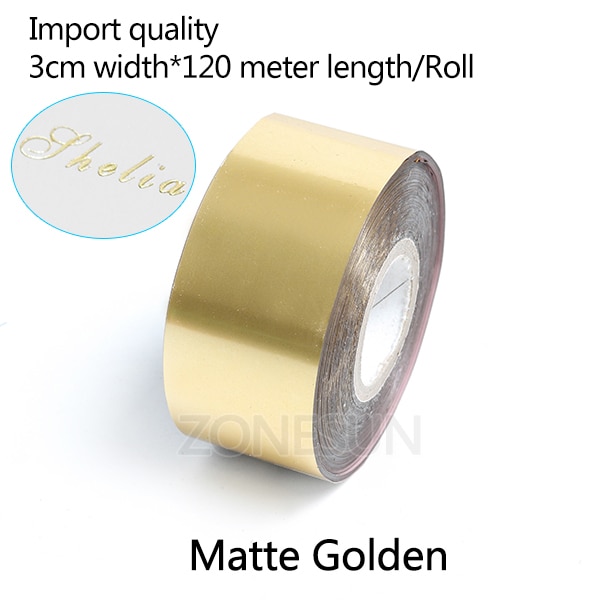 3cm Matte Gold