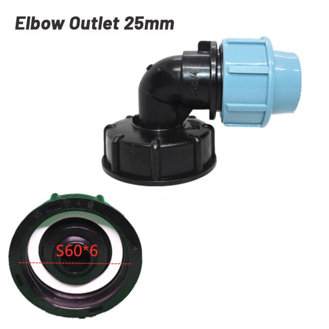 Elbow Outlet 25mm