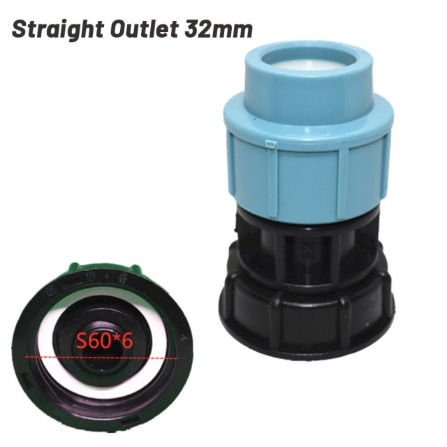 Straight Outlet 32mm