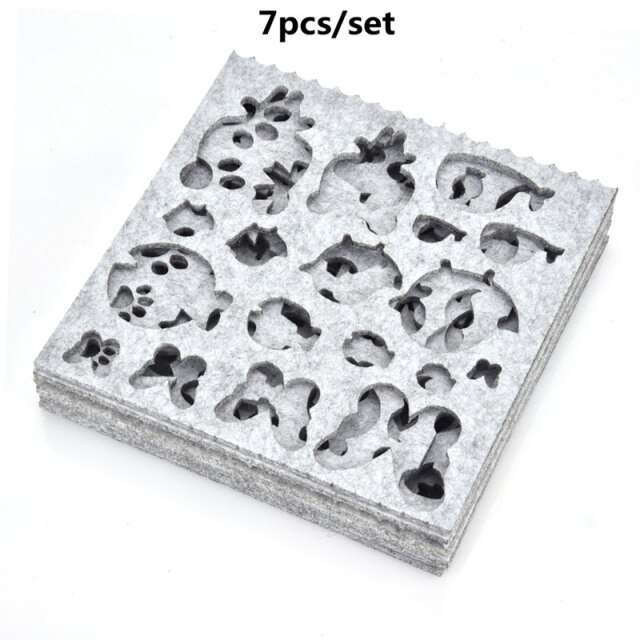 7pcs Felting Molds