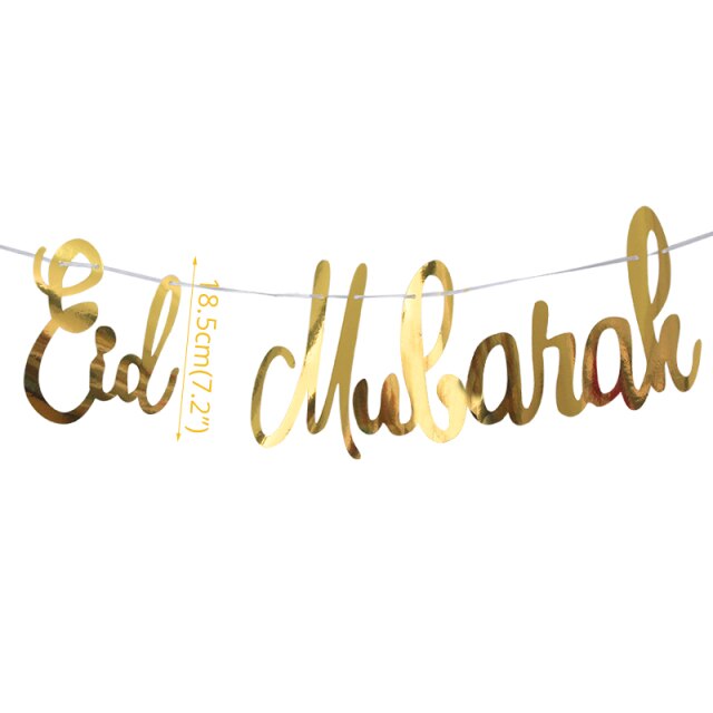 gold eid banner