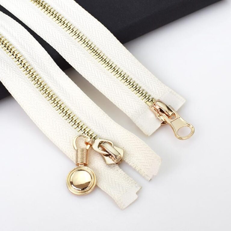 1Db Dupla Csúszka Fém Cipzárak Környezetbarát Nyitott Hosszú Cipzár Kabát Ruházat Varrásához Szabó Eszközök - Image 5