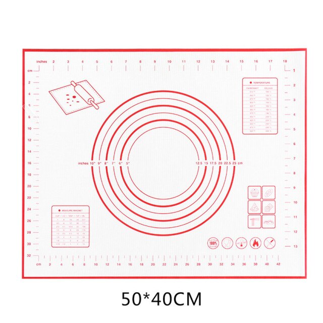 50x40cm red