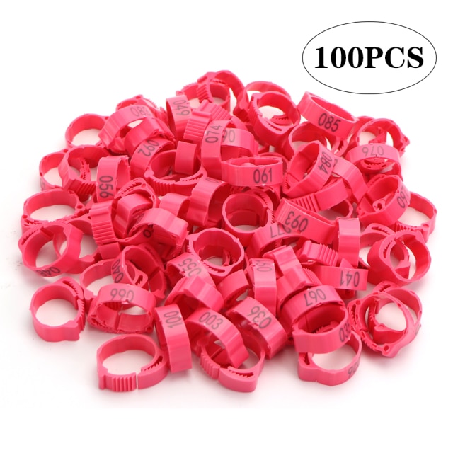 Pink 100Pcs