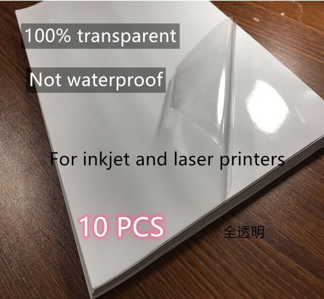 Transparent 10pcs Q