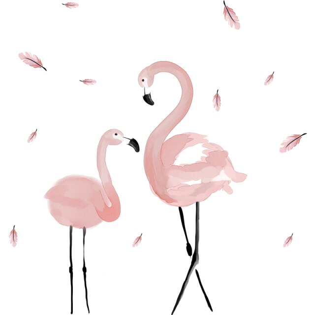 flamingo sticker