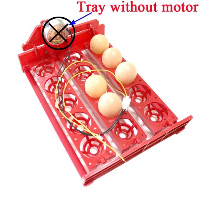 Tray without motor