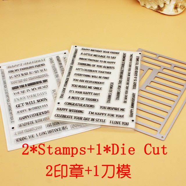 2 Stamp and cut die