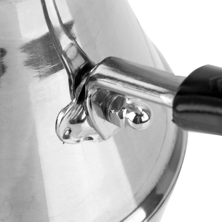 Hoomin Rozsdamentes Acél Európai Hosszú Fogantyú Moka Edény Vaj Olvasztótégely Kávéfőző Edények Török ​​Kávéfőző Konyhai Eszközök - Image 6