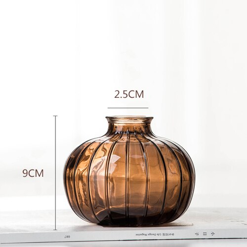 Brown Vase 9CM