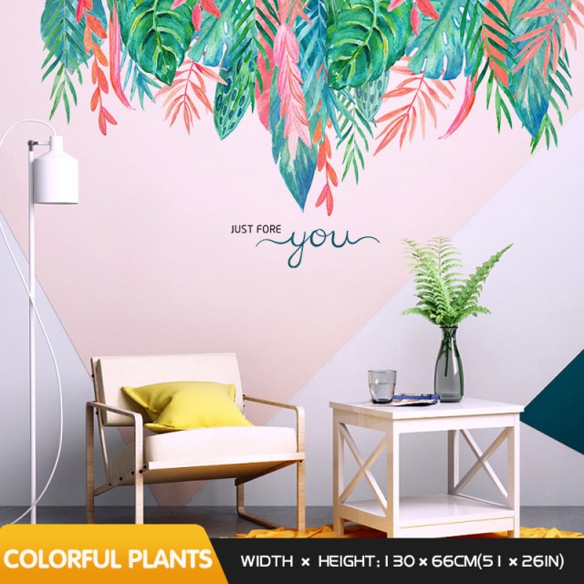 Colorful plants