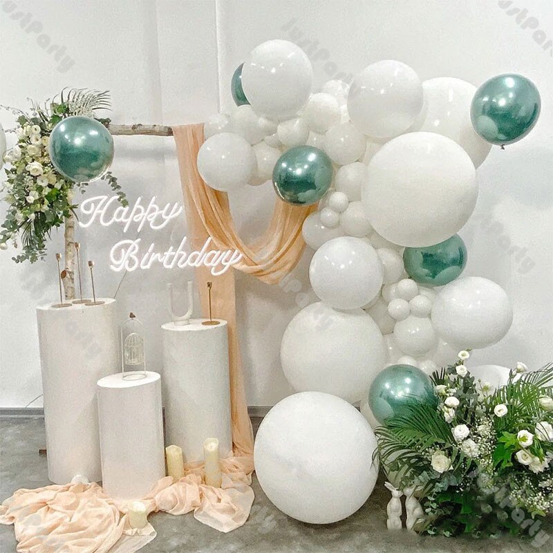 Doubled Barack Coffee Brown Balloon Arch Garland Wedding Supplies Birthday Party Gender Reveal Decoration Baby Shower Decor