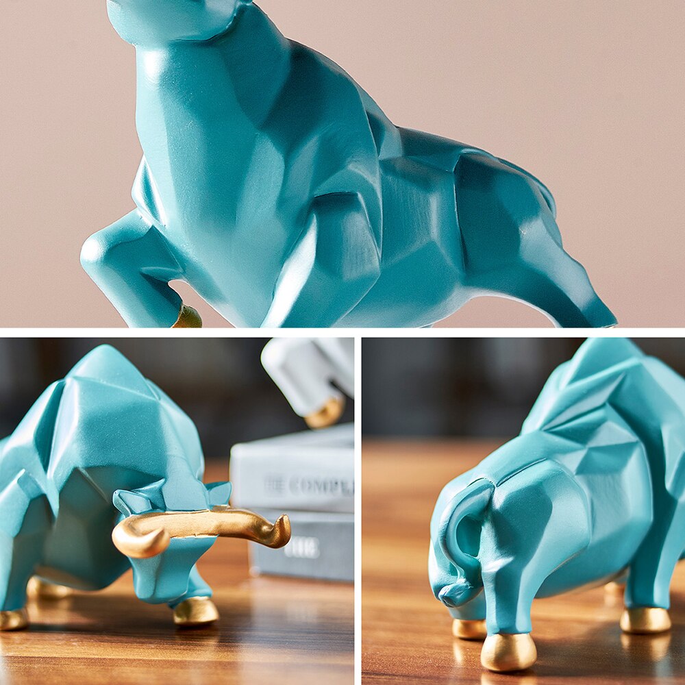 Modern Bikaviadal Gyanta Dekoráció Bionic Design Animal Model Asztali Kis Szobor Belsőépítészeti Dekorációs Ajándék