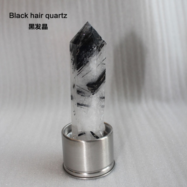 Black hair quartz