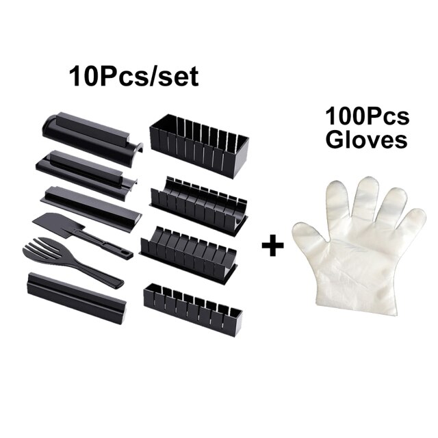 Black Set With Glove
